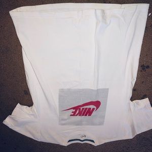 White Nike Tee
